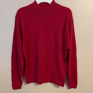 Pendleton 100% Wool Pink Long Sleeve Sweater Size Medium